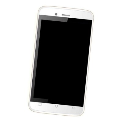 Camera Lens Glass with Frame for Intex Cloud N4 Plus Gold
