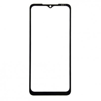 Replacement Front Glass For Umidigi Bison X10g Black By - Maxbhi Com