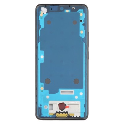 Lcd Frame Middle Chassis For Xiaomi Redmi Note 14 Pro Plus 5g Black By - Maxbhi Com