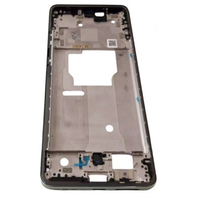 Lcd Frame Middle Chassis For Motorola Edge 40 Neo Cyan By - Maxbhi Com