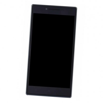 Camera Lens Glass with Frame for Lenovo P70 Black