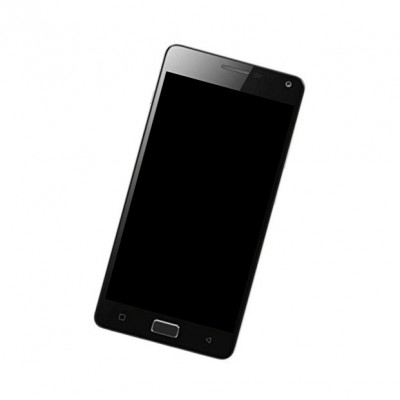 Camera Lens Glass with Frame for Lenovo Vibe P1 Grey