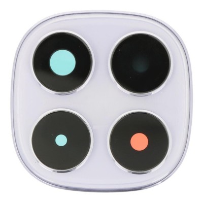 Camera Lens Glass With Frame For Xiaomi Redmi Note 14 Pro 5g Purple By - Maxbhi Com