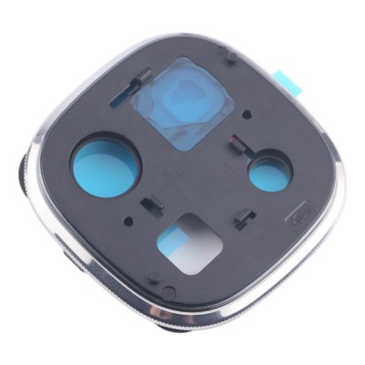 Camera Lens Glass With Frame For Xiaomi Redmi Note 14 Pro Plus 5g White By - Maxbhi Com