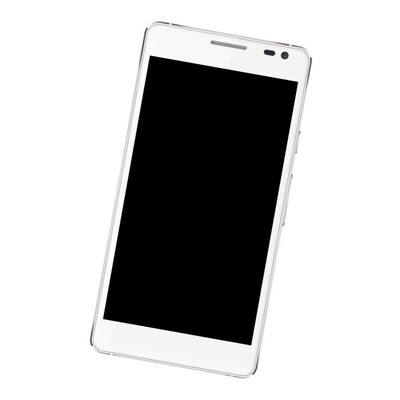 Camera Lens Glass with Frame for Huawei Ascend D2 Blue
