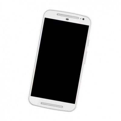 Camera Lens Glass with Frame for Motorola Moto G 4G Dual SIM - 2nd gen White