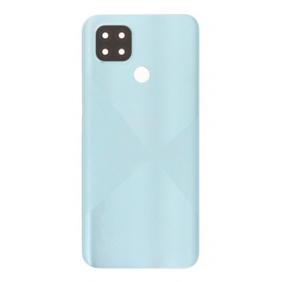 Back Panel Cover For Realme C21 White - Maxbhi Com