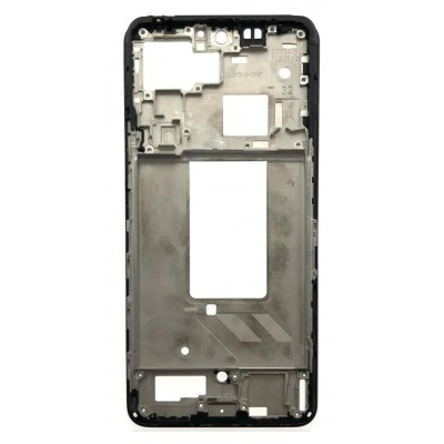 Lcd Frame Middle Chassis For Vivo X70 White By - Maxbhi Com