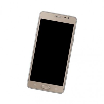 Camera Lens Glass with Frame for Samsung Galaxy On5 Black