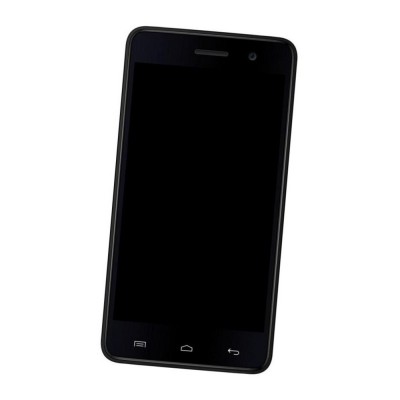 Camera Lens Glass with Frame for Micromax A106 Unite 2 Black