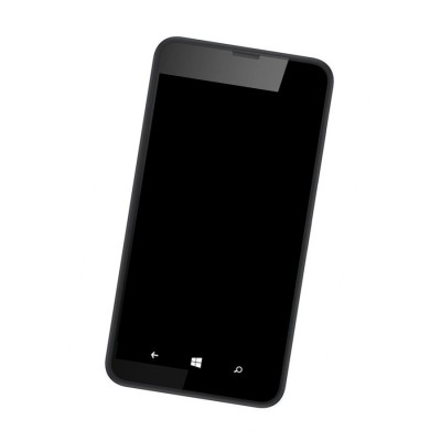 Camera Lens Glass with Frame for Microsoft Lumia 638 White