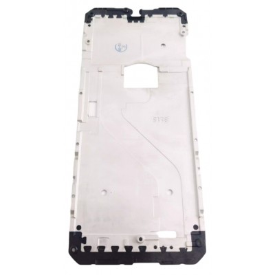 Lcd Frame Middle Chassis For Oukitel Wp26 White By - Maxbhi Com