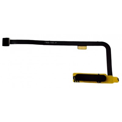 Fingerprint Sensor Flex Cable For Oukitel Wp52 Black By - Maxbhi Com