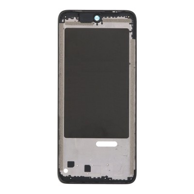 Lcd Frame Middle Chassis For Motorola Moto G35 5g Black By - Maxbhi Com