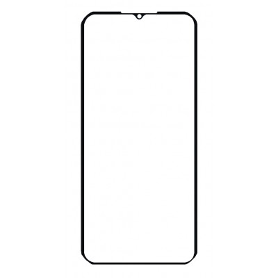 Replacement Front Glass For Oukitel Wp52 Black By - Maxbhi Com