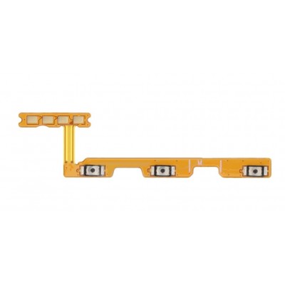 Power Button Flex Cable For Xiaomi Poco M7 Pro 5g On Off Flex Pcb By - Maxbhi Com