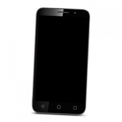 Camera Lens Glass with Frame for Vodafone Smart Turbo 7 White