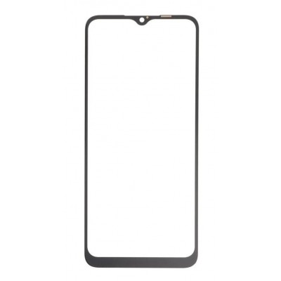 Replacement Front Glass For Realme C2 White By - Maxbhi Com