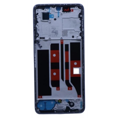 Lcd Frame Middle Chassis For Oppo F25 Pro 5g Blue By - Maxbhi Com