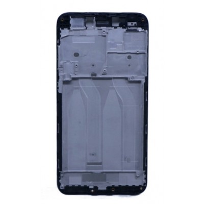 Lcd Frame Middle Chassis For Xiaomi Redmi Go Black By - Maxbhi Com