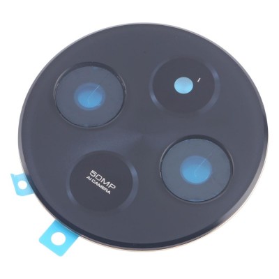 Camera Lens Glass With Frame For Xiaomi Poco C75 5g Black By - Maxbhi Com
