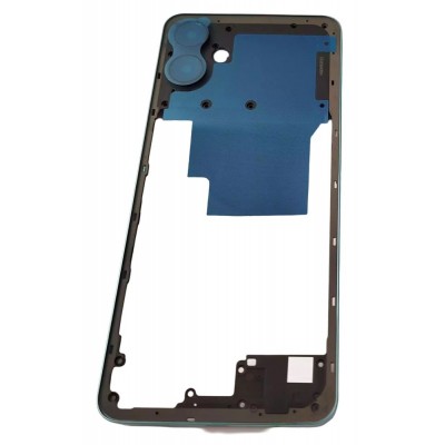 Middle Frame Ring Only For Samsung Galaxy A06 Black By - Maxbhi Com