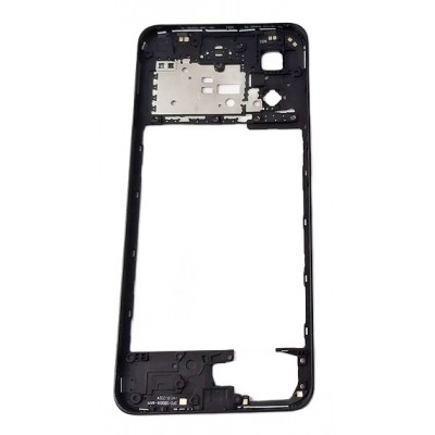 Middle Frame Ring Only For Oppo A78 4g Black By - Maxbhi Com