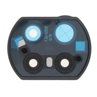 Camera Lens Glass With Frame For Xiaomi Mi 10t Lite 5g Grey By - Maxbhi Com