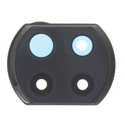 Camera Lens Glass With Frame For Xiaomi Mi 10t Lite 5g White By - Maxbhi Com