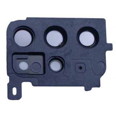 Camera Lens Glass With Frame For Samsung Galaxy S20 Plus Grey By - Maxbhi Com