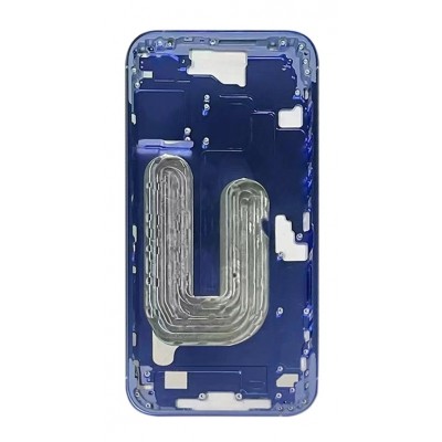 Lcd Frame Middle Chassis For Apple Iphone 16 Blue By - Maxbhi Com