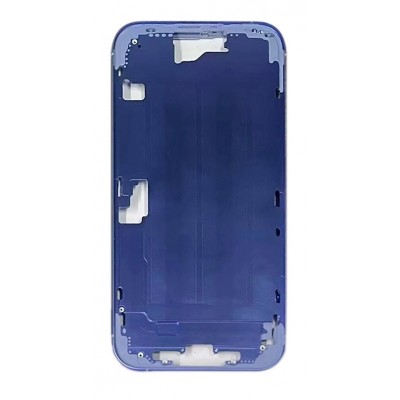 Lcd Frame Middle Chassis For Apple Iphone 16 Blue By - Maxbhi Com