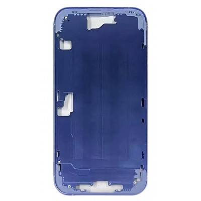 Lcd Frame Middle Chassis For Apple Iphone 16 Plus Blue By - Maxbhi Com