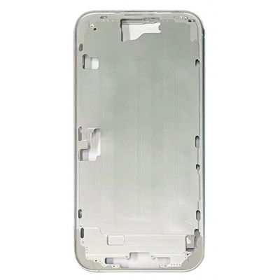 Lcd Frame Middle Chassis For Apple Iphone 16 Plus White By - Maxbhi Com