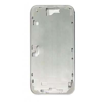 Lcd Frame Middle Chassis For Apple Iphone 16 White By - Maxbhi Com