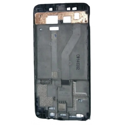 Lcd Frame Middle Chassis For Alcatel Idol Mini Black By - Maxbhi Com