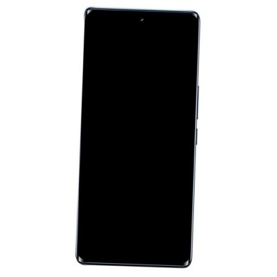 Camera Lens Glass with Frame for Lava Blaze Duo 5G White