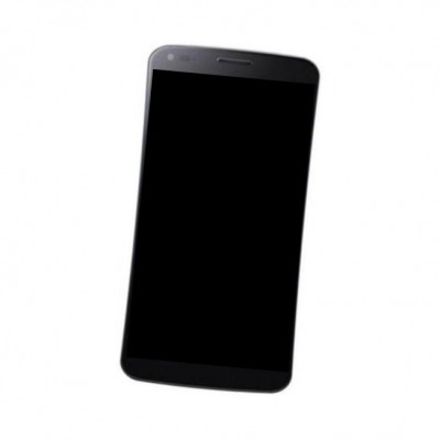 Camera Lens Glass with Frame for LG G Flex D958 Black