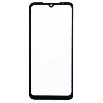 Replacement Front Glass For Umidigi Bison X10 Black By - Maxbhi Com