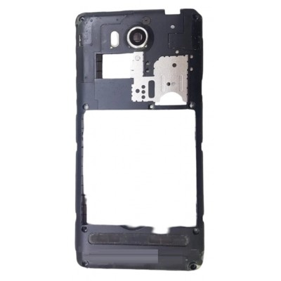 Middle Frame Ring Only For Huawei Ascend G600 Black By - Maxbhi Com