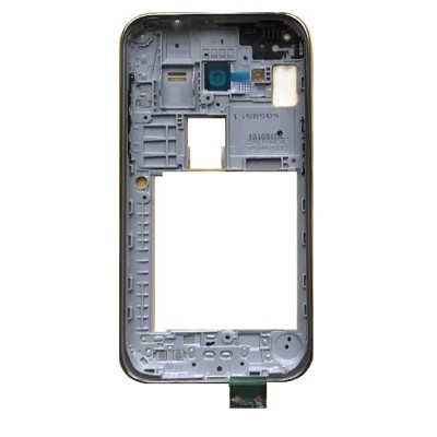 Middle Frame Ring Only For Samsung Galaxy Core Prime Ve White By - Maxbhi Com