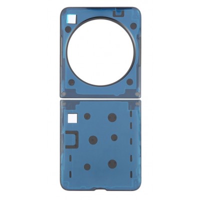 Back Panel Cover For Tecno Phantom V Flip Black - Maxbhi Com