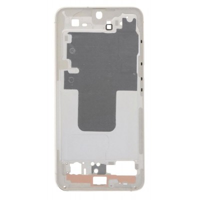 Lcd Frame Middle Chassis For Samsung Galaxy S23 5g White By - Maxbhi Com
