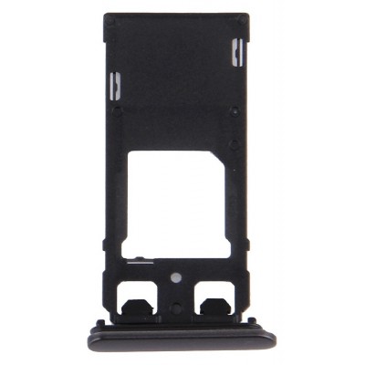 Sim Card Holder Tray For Sony Xperia X Performance Dual Black - Maxbhi Com