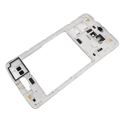 Middle Frame Ring Only For Tplink Neffos C5 Max White By - Maxbhi Com