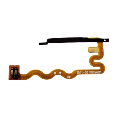 Fingerprint Sensor Flex Cable For Motorola Moto G04 Blue By - Maxbhi Com
