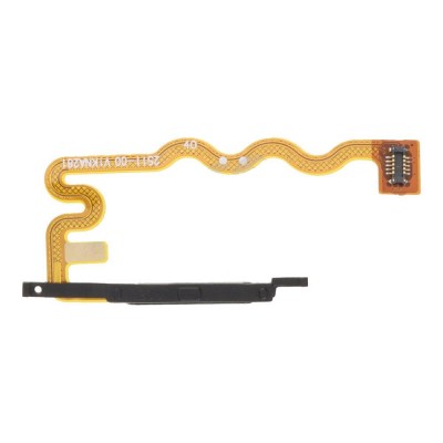 Fingerprint Sensor Flex Cable For Motorola Moto G04 White By - Maxbhi Com