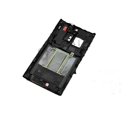 Middle Frame Ring Only For Sony Xperia S Lt26i Silver By - Maxbhi Com