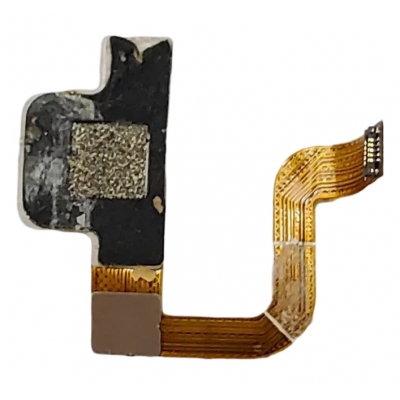Fingerprint Sensor Flex Cable For Doogee Y6 Max Silver By - Maxbhi Com