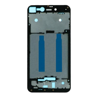 Lcd Frame Middle Chassis For Asus Zenfone Live 32gb Black By - Maxbhi Com
